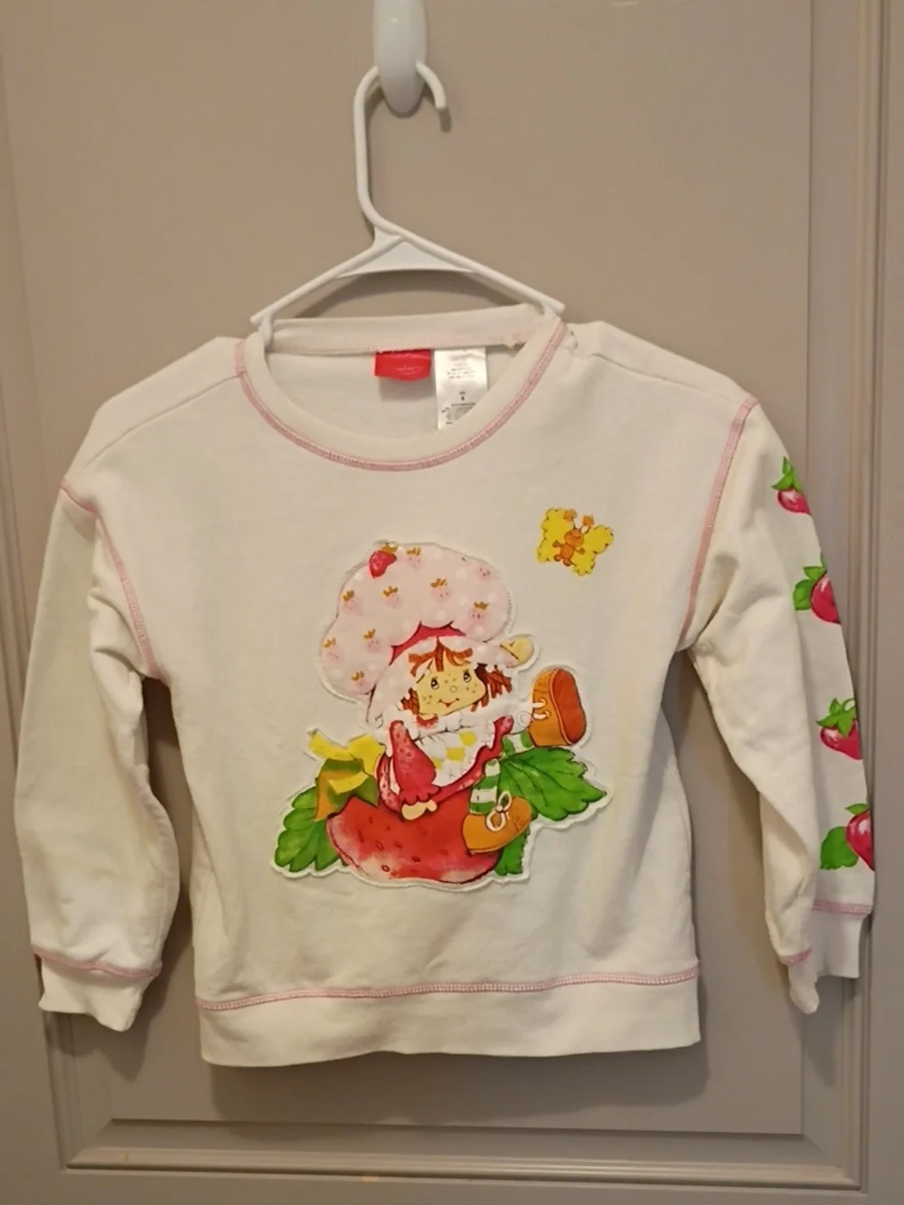 Vtg Strawberry Shortcake Sweatshirt Size 8